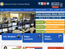 Tablet Screenshot of icfmindia.com